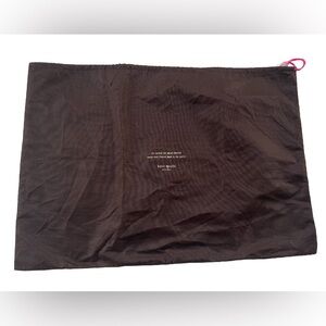 XL Kate Spade Brown Drawstring Dust Bag